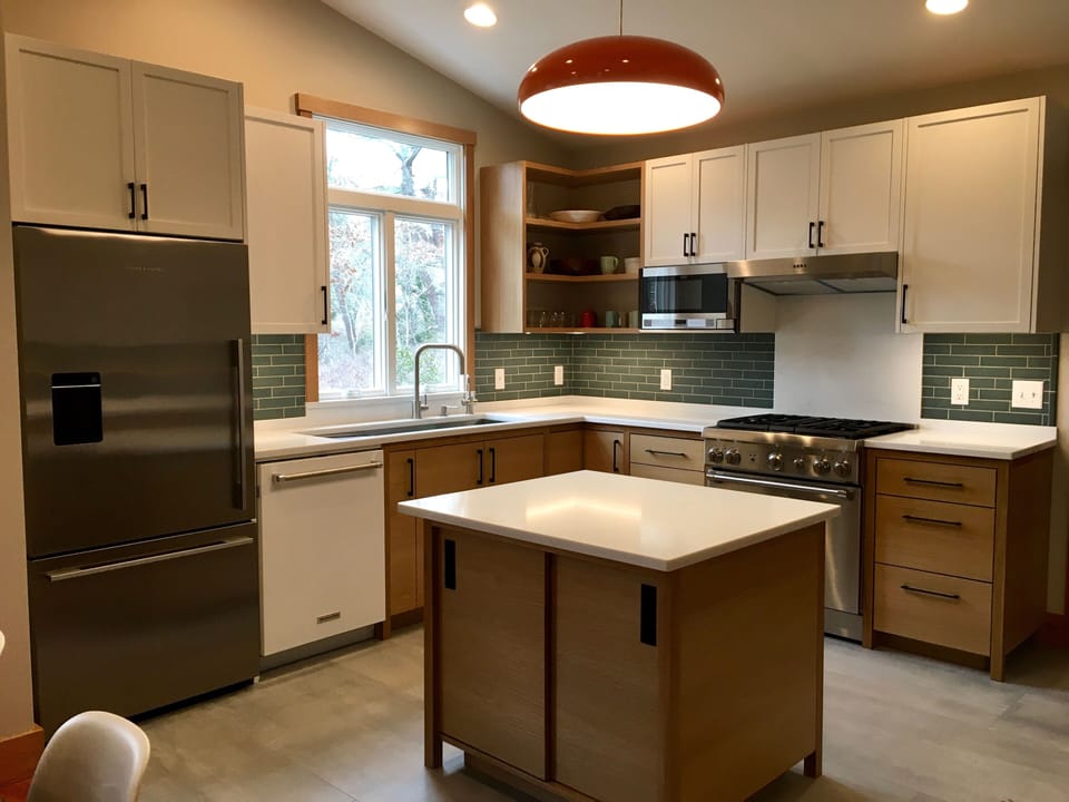 Newly renovated kitchen.