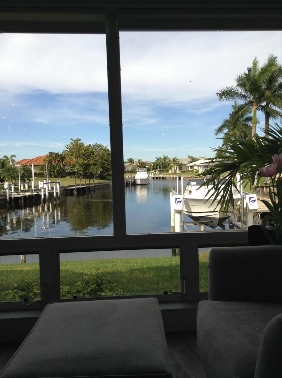 view from living room