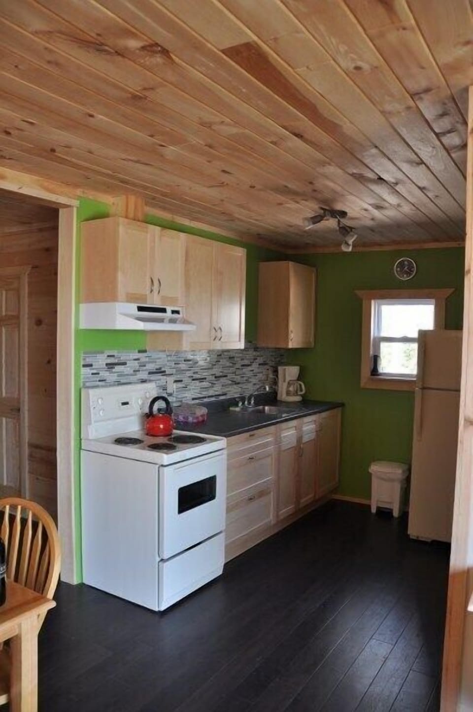 Kitchen with full-size appliances