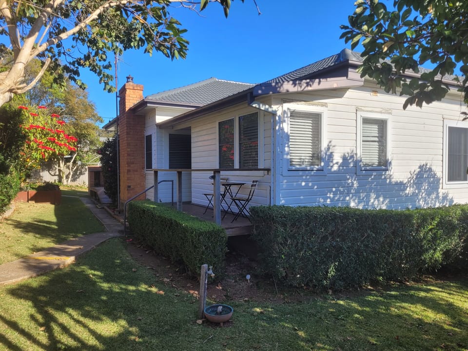 Whole House with established gardens - front entrance 