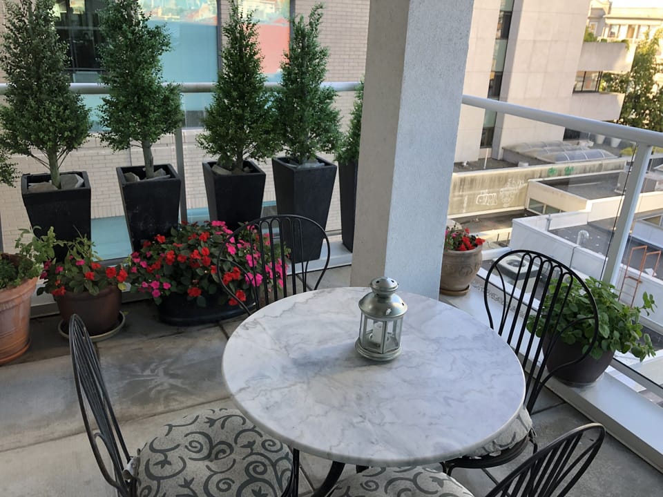 Patio - perfect for relaxing and unwinding after a day of sightseeing