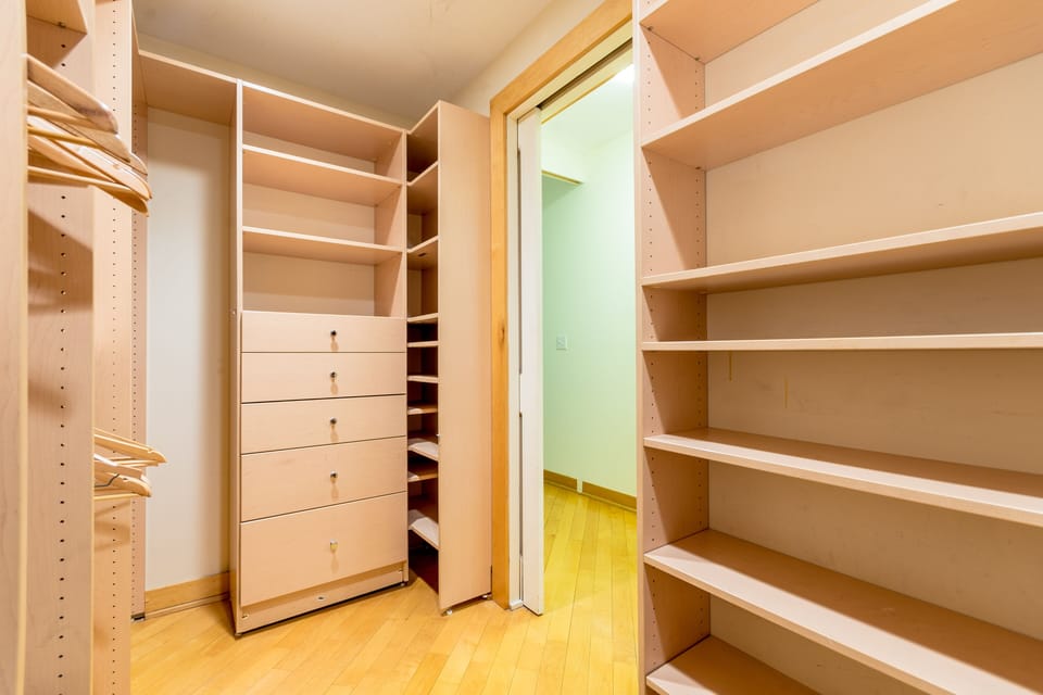 closets of master bedroom 2