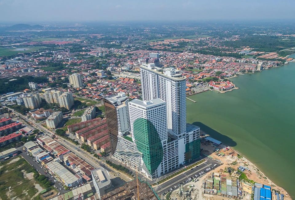 Aerial view of Silverscape Residence Hatten City