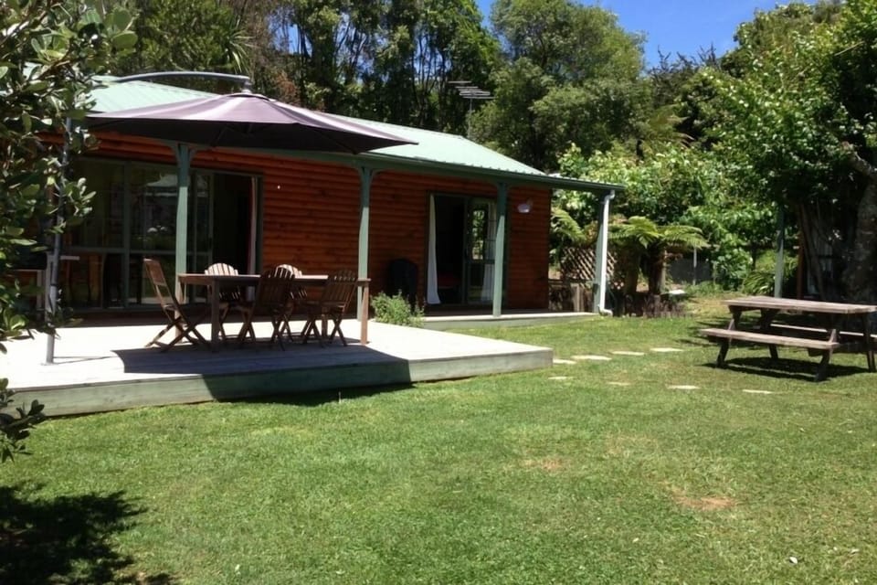 The main house