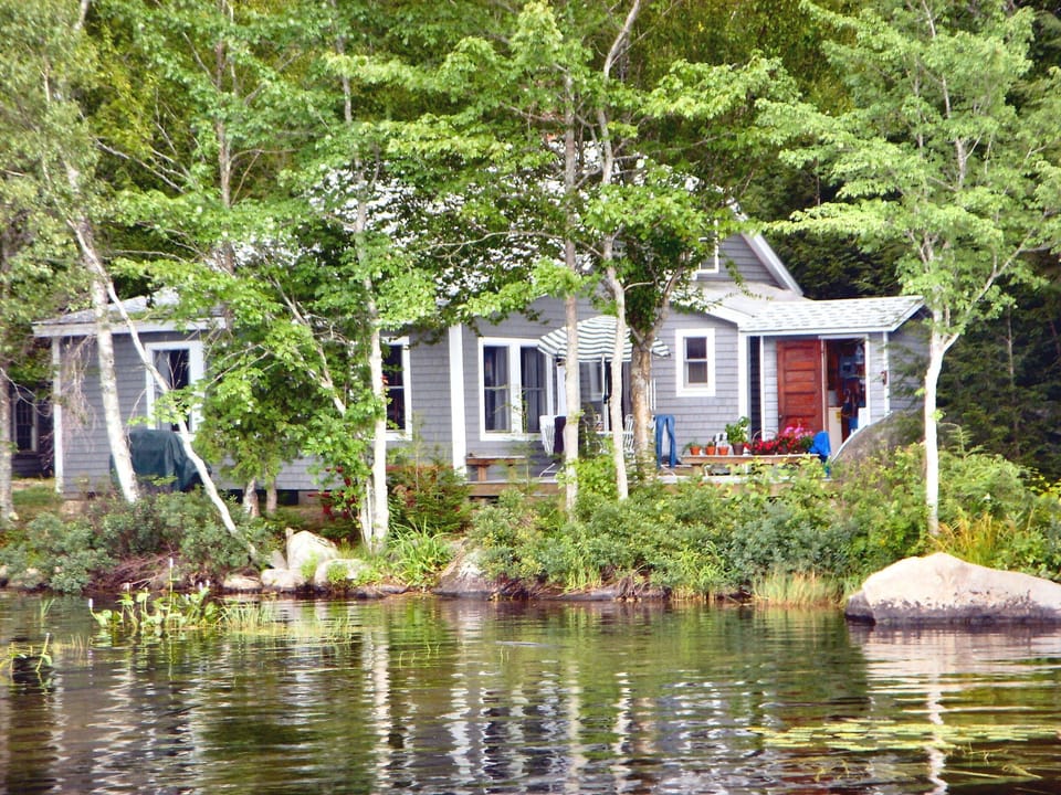 Cottage - a lake view