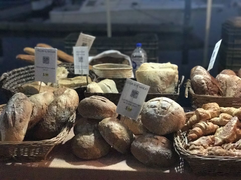 Marina market Thursday nights- local goods, fun environment!