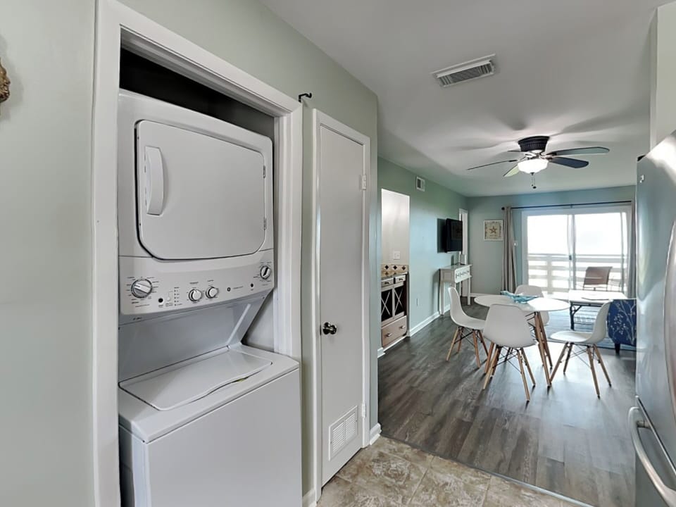 Laundry in Kitchen