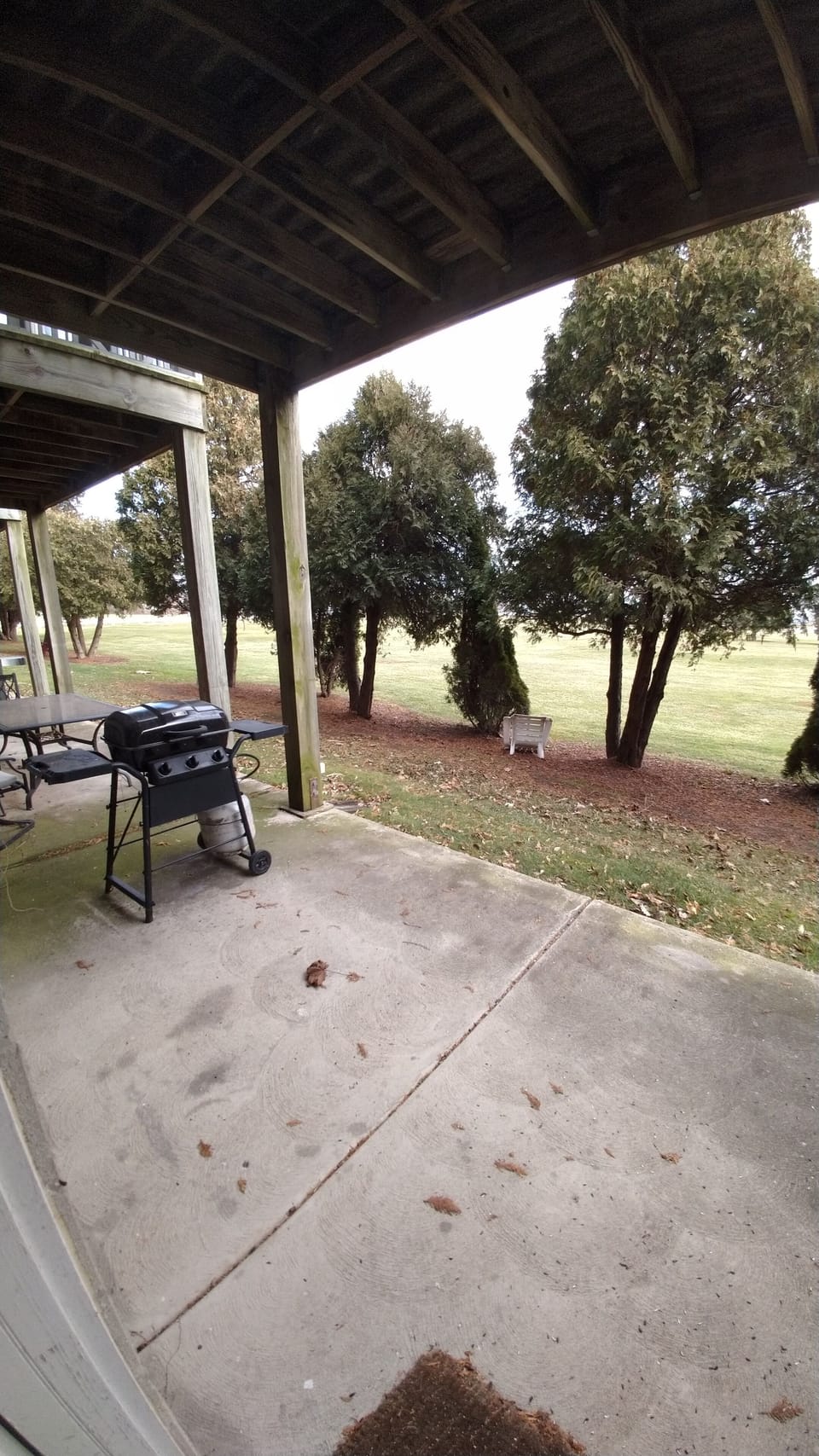Grilling Patio on ground floor
