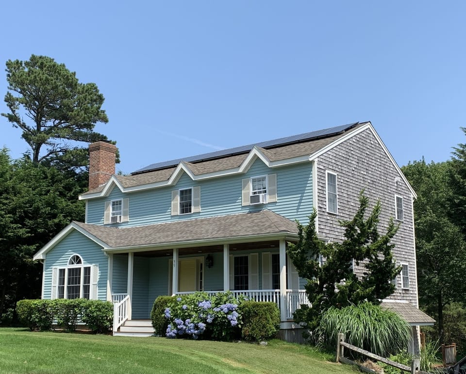 Exterior of home