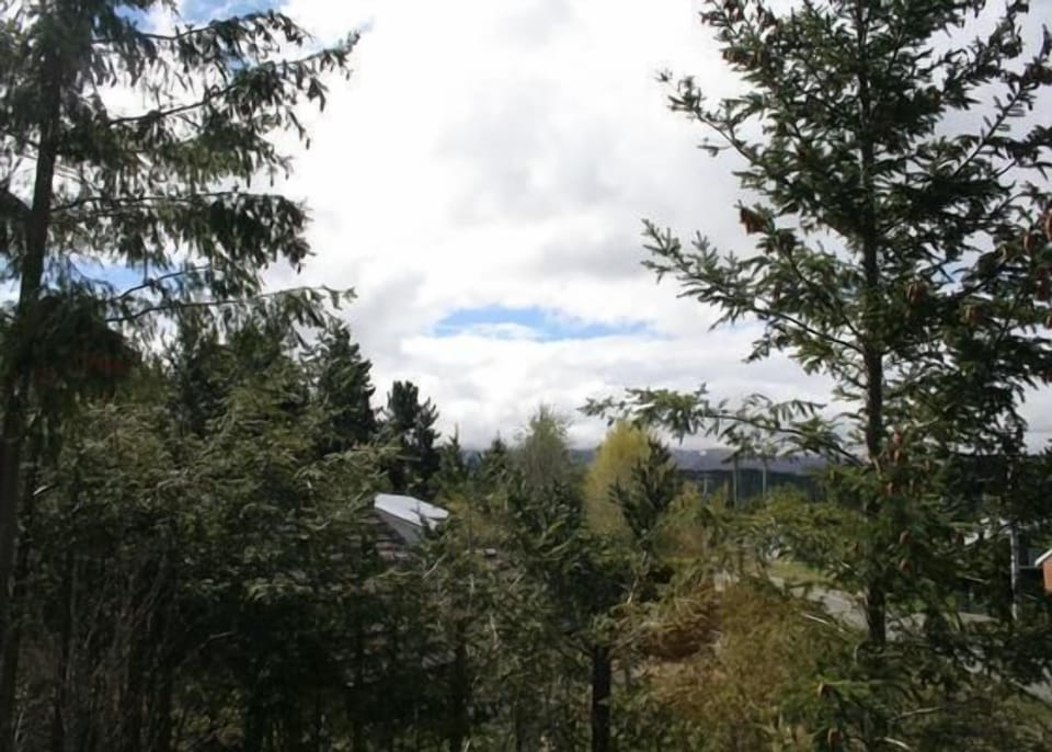 View from balcony to Hawkdun Range