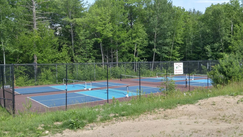 Christmas Mt. Club Pickleball  courts, 4 of 8.