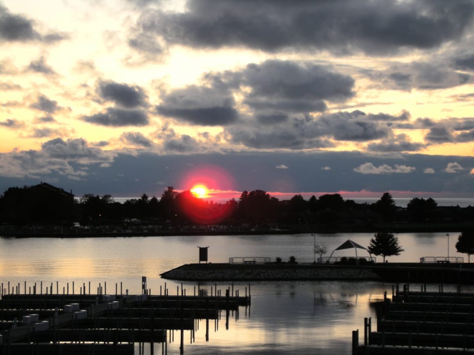 Another beautiful sunset from the Second Floor Deck