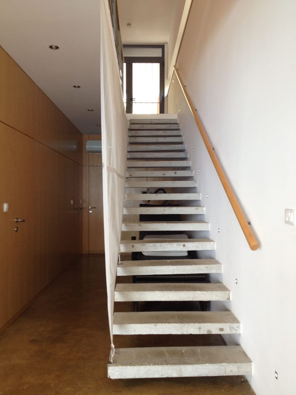 Stairs with the removable protection