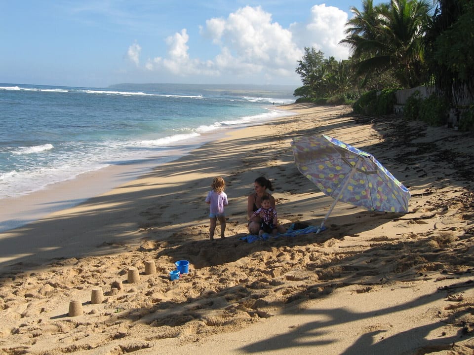 Sandcastles & Beach Fun - Looking toward Sunset Beach Point