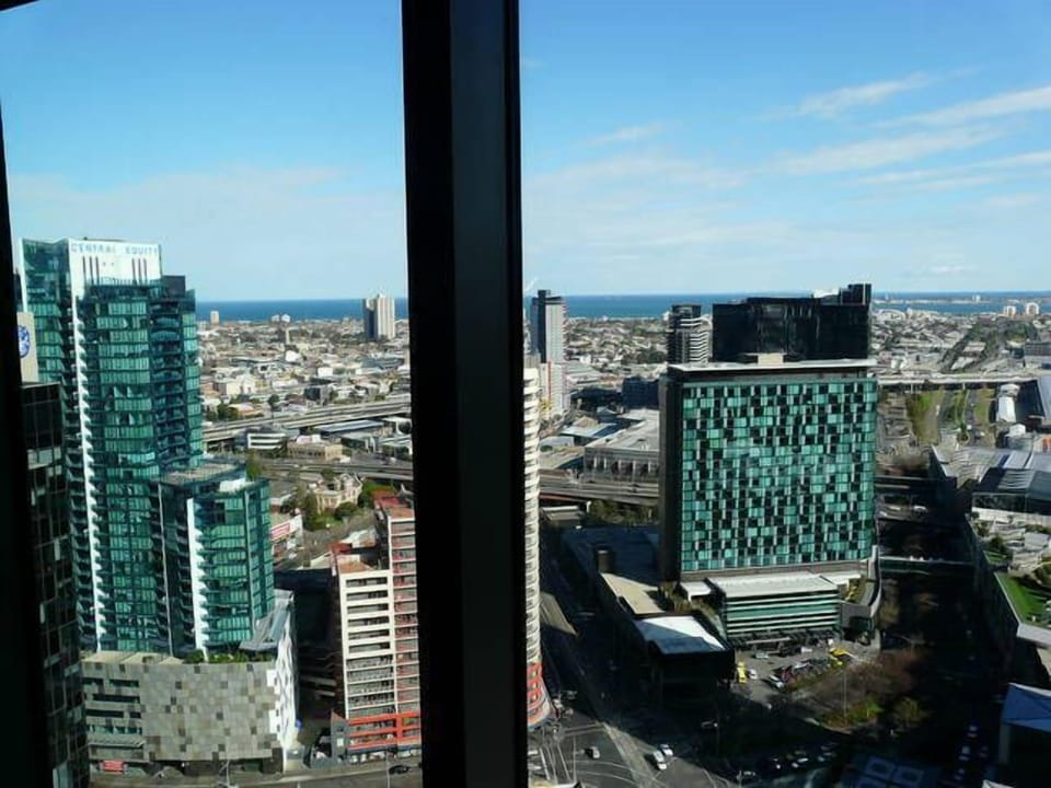 View from apartment windows