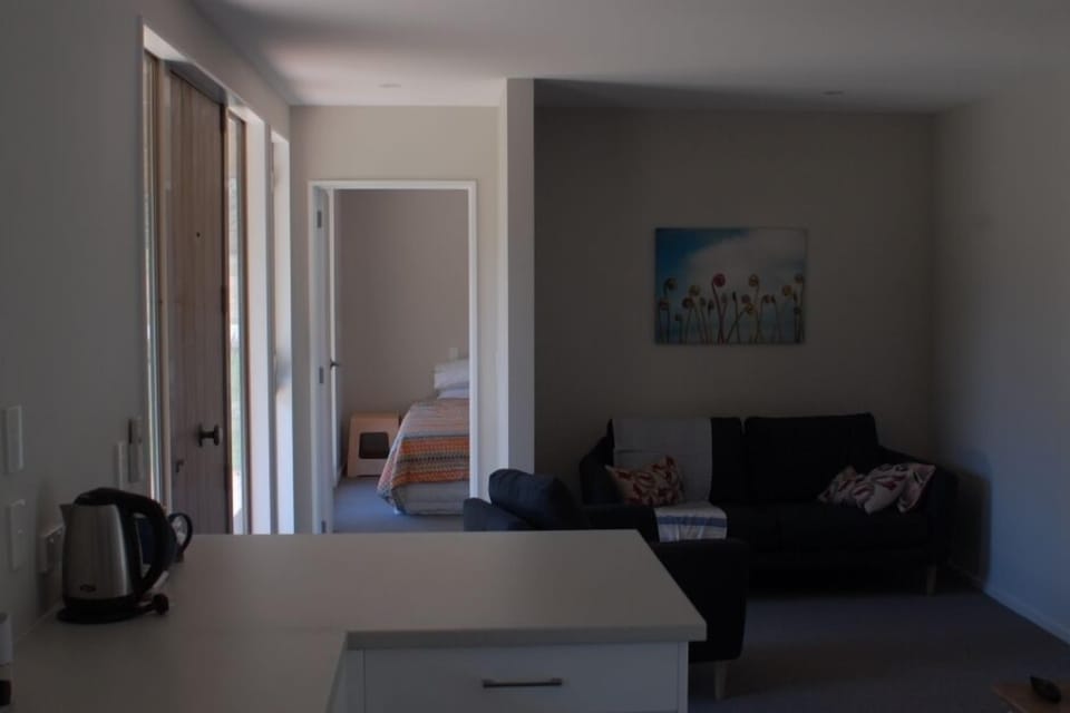 living room and kitchen