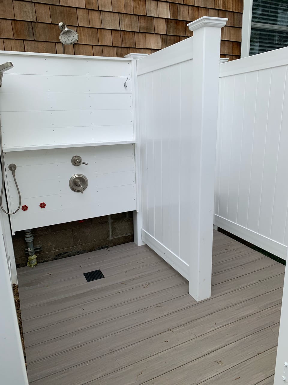 Brand New Outdoor Shower