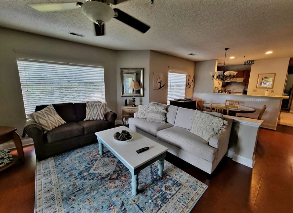 Open floor plan 