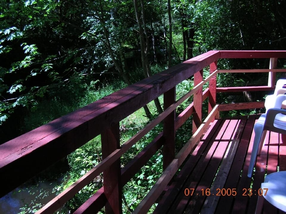 Creek from deck