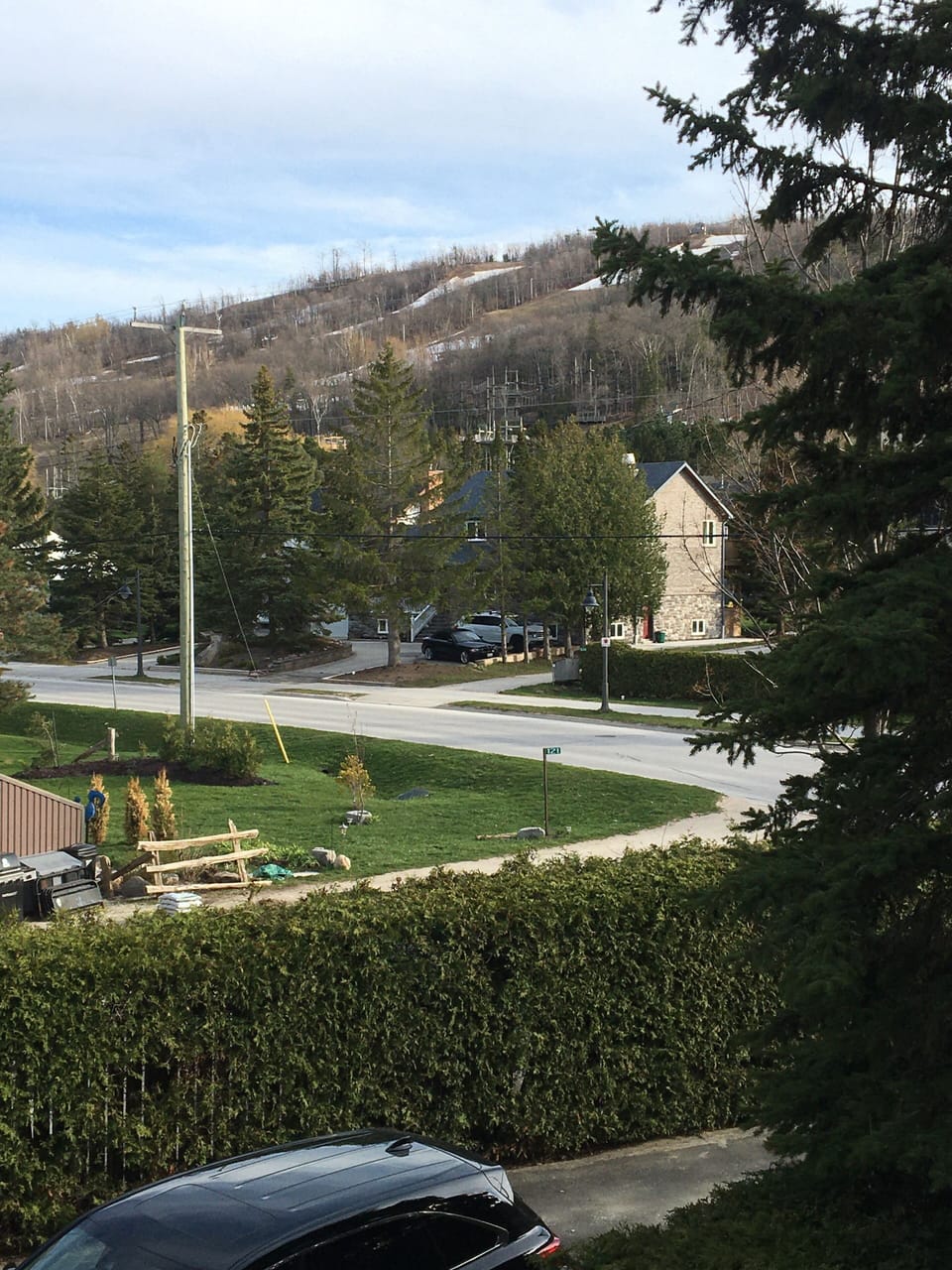 View of Blue Mountain from South Deck