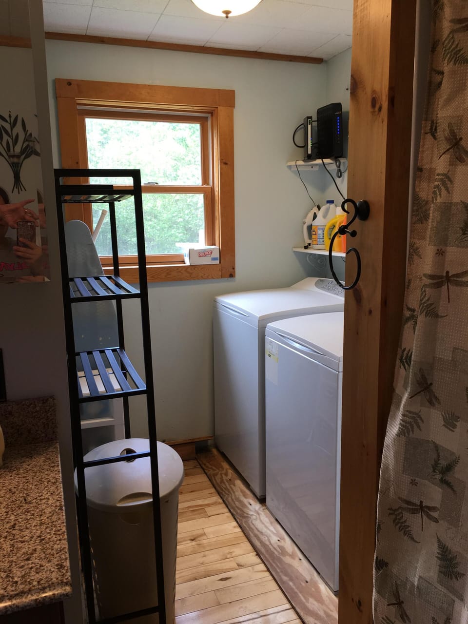 Washer & Dryer Area