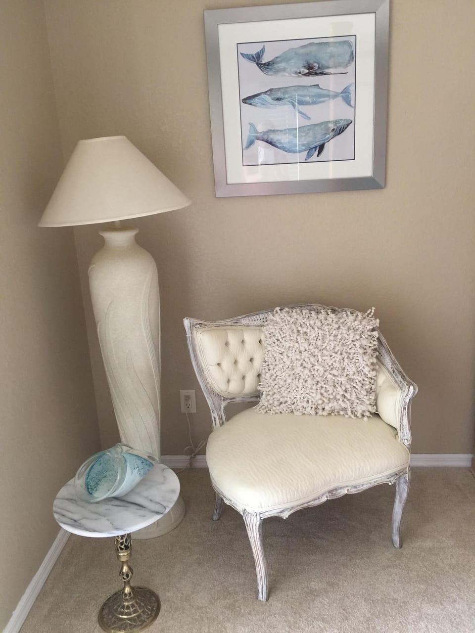 Sitting area in the master 