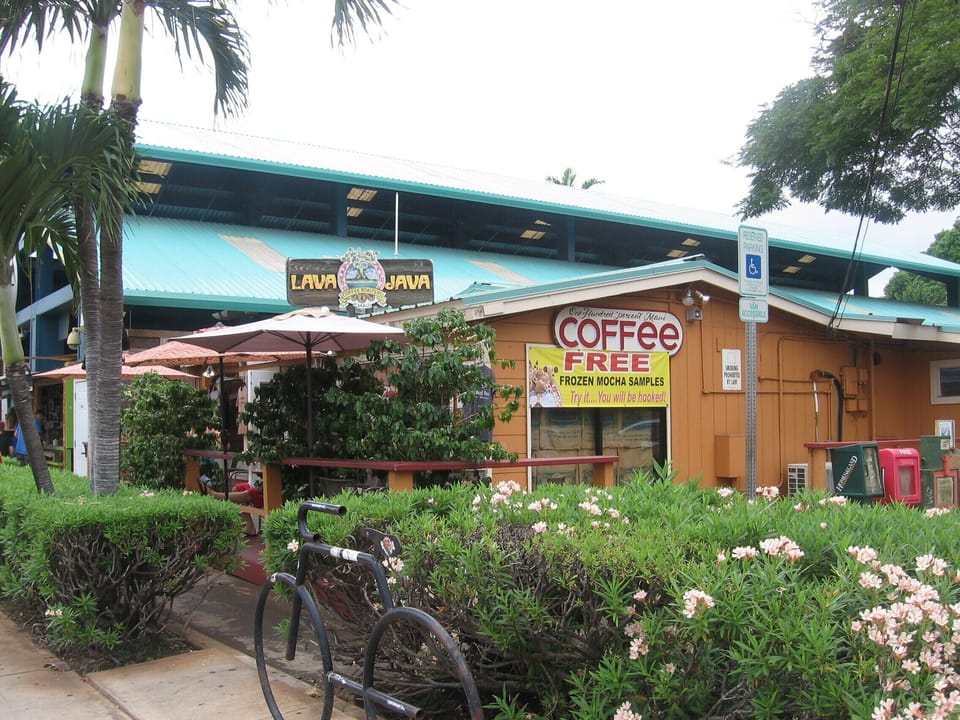 Kalama village mall , 3 houses away