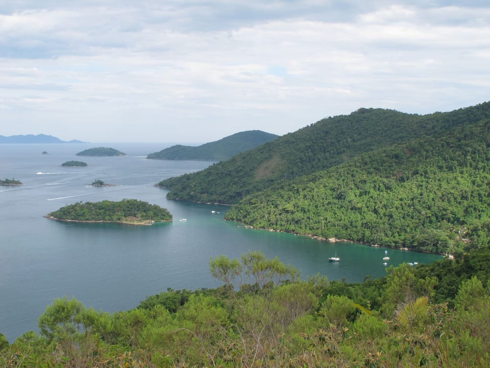 View from above the house