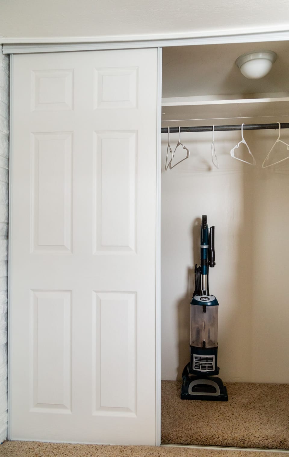 Vacuum provided