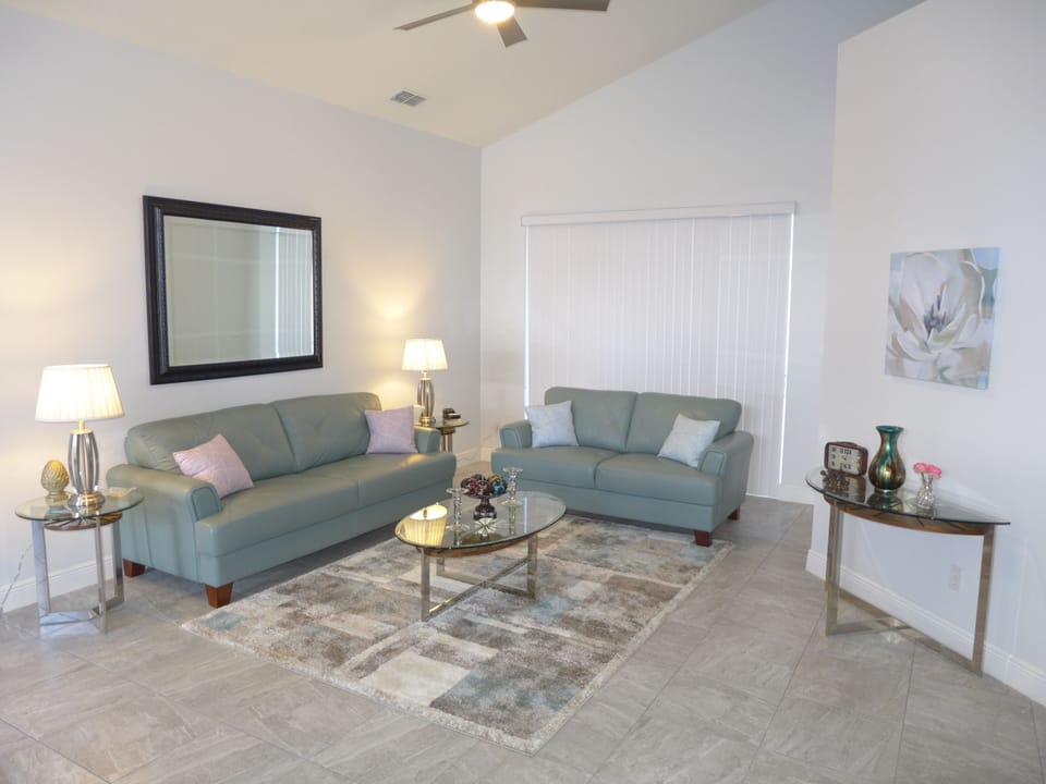 Formal Sitting Room overlooking the Pool