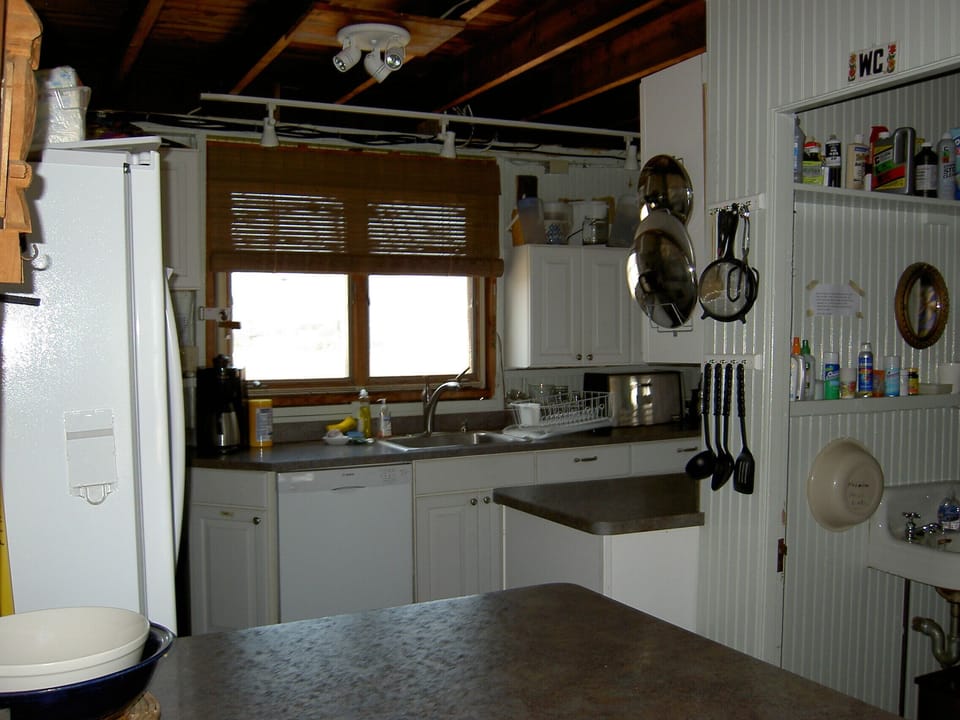 kitchen seen from Dining area, with passthrough 