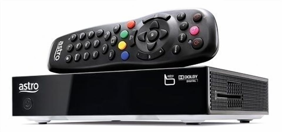 Astro satellite TV is included in our apartment!