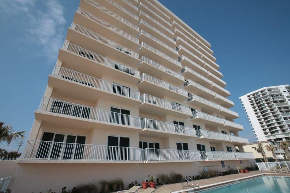 Oceanside of the building where 503 is located