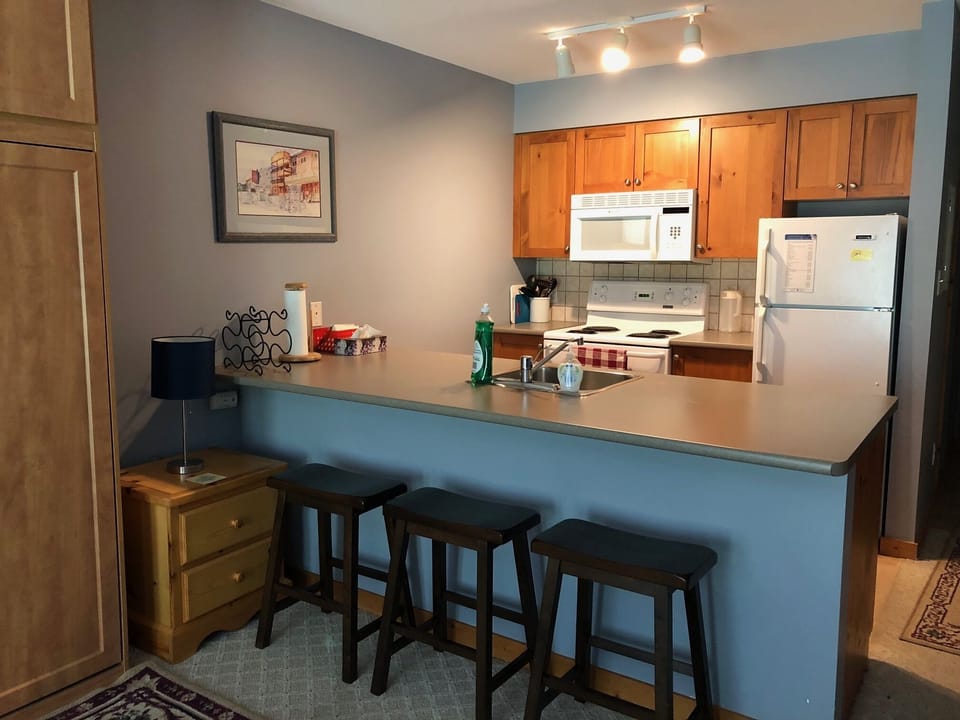 Kitchen with Barstools