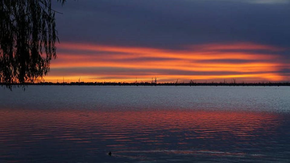 Brillant sunrise from your door step