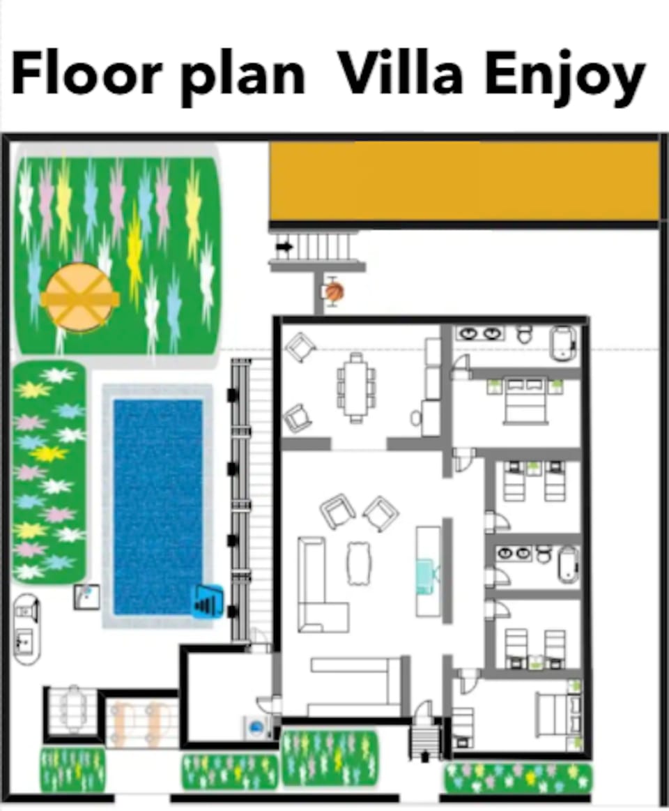 Floor plan main house