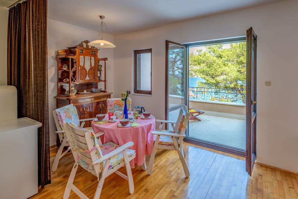 View from the first floor living room 