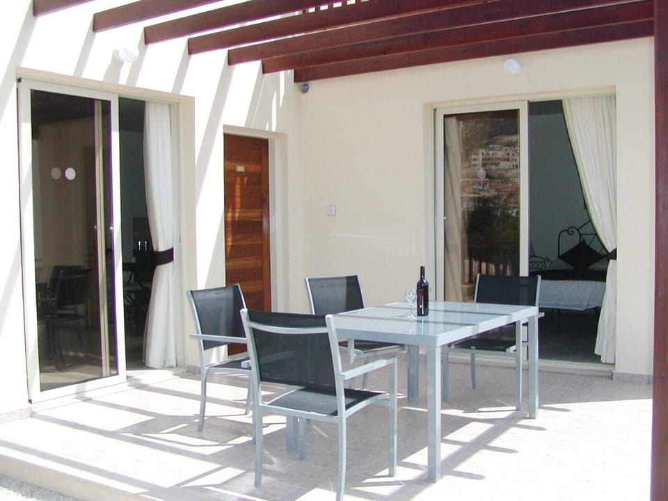 Apartment patio