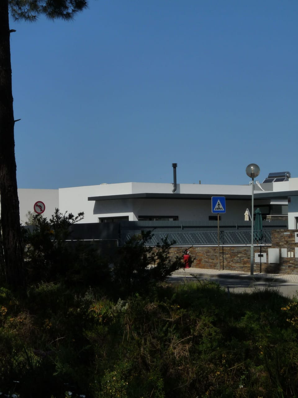 Outdoor view of the house