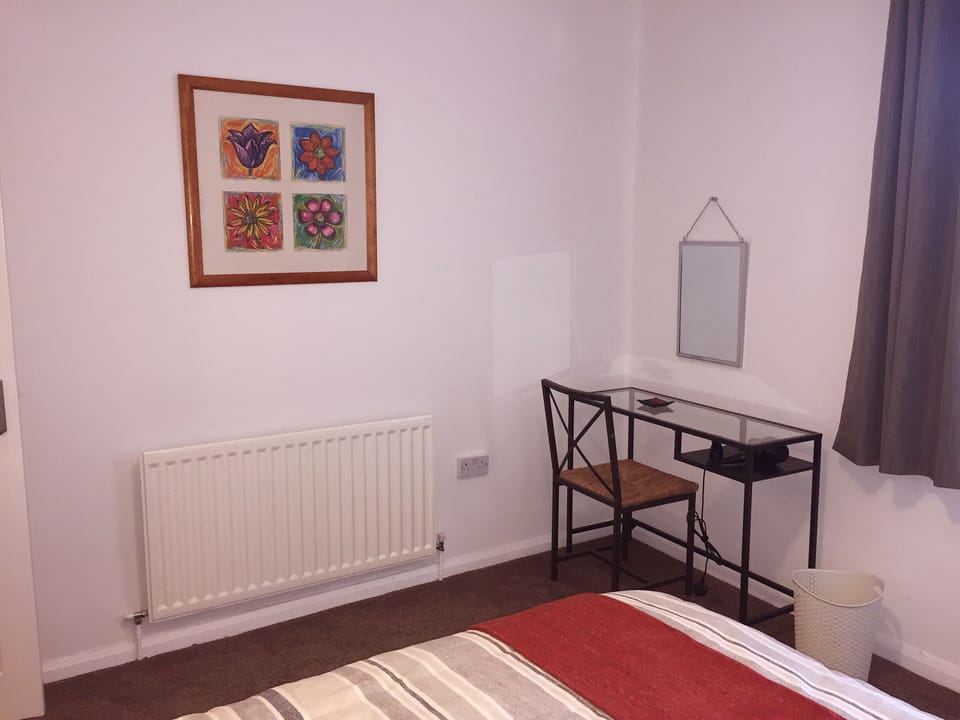 A view of the master bedroom at "El Rincon"