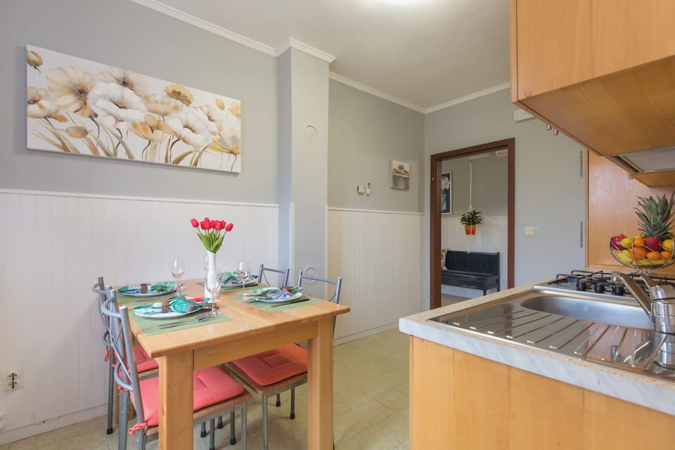 Kitchen and dining room