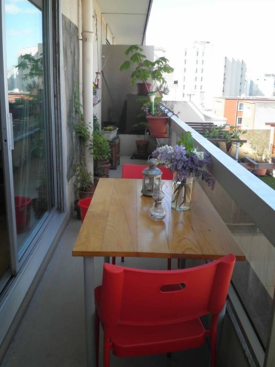 Have your meals outside in summer