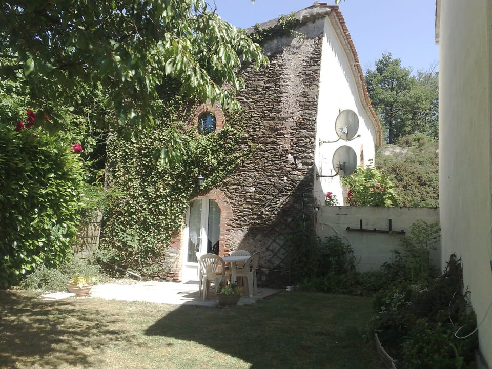 Private garden area