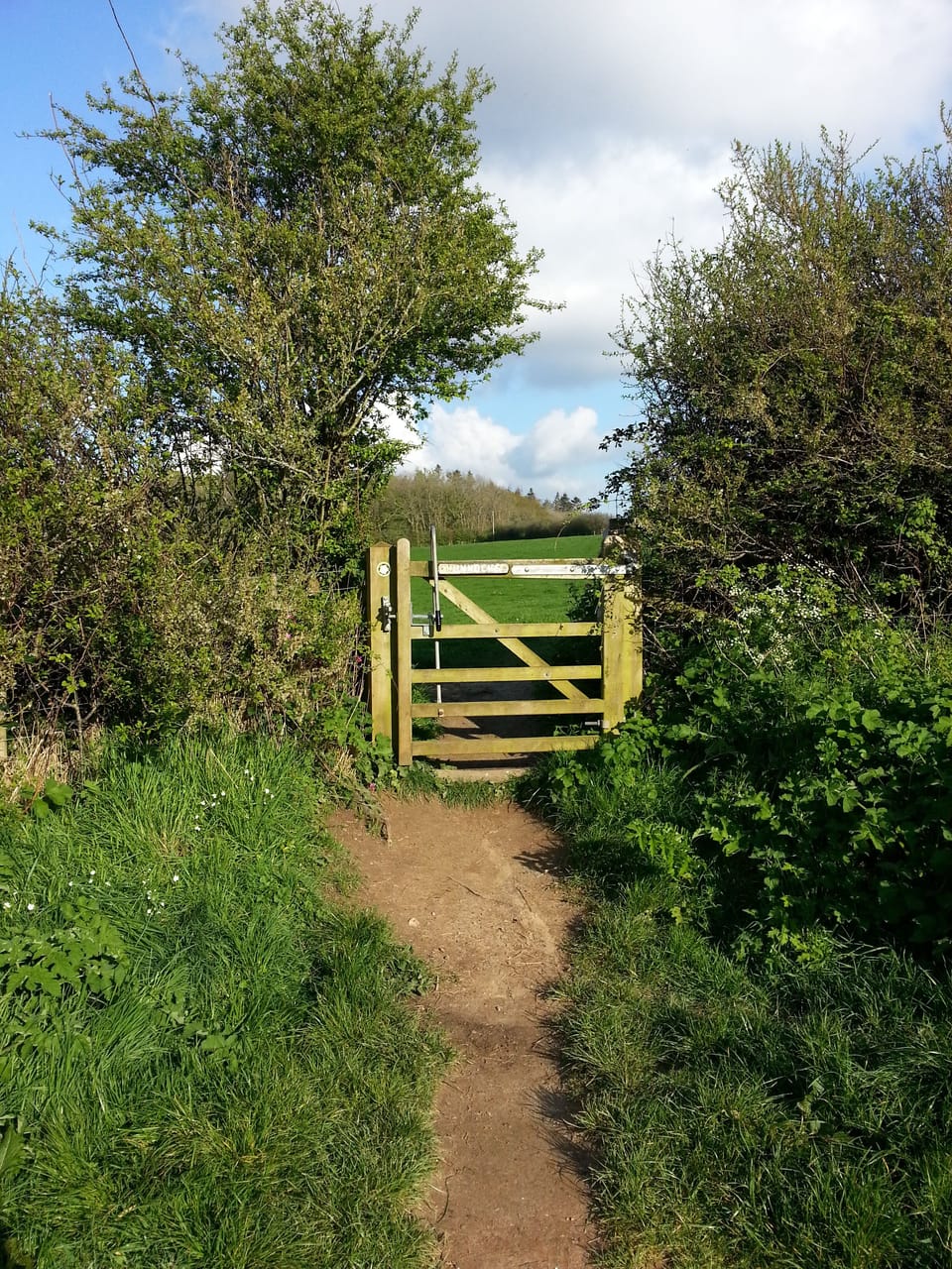 Inland countryside walks
