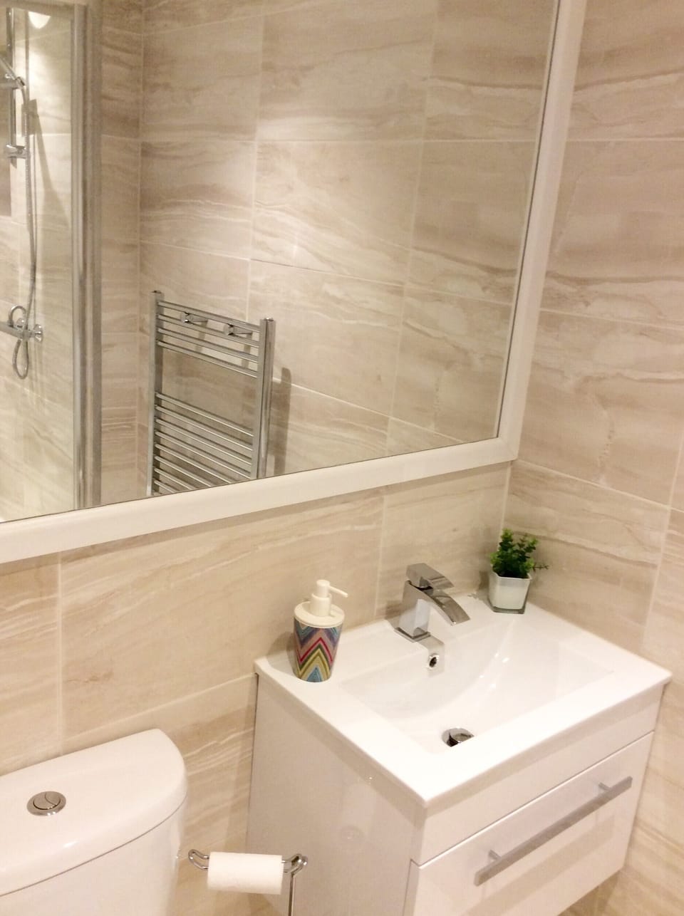 Modern shower room