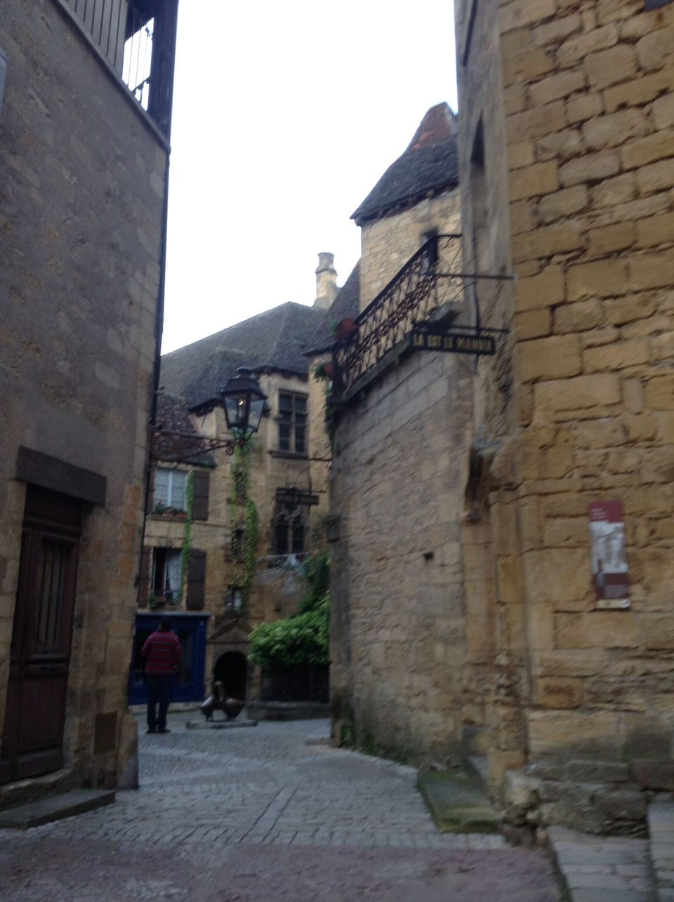 Backstreets of the mediaeval town of Sarlat