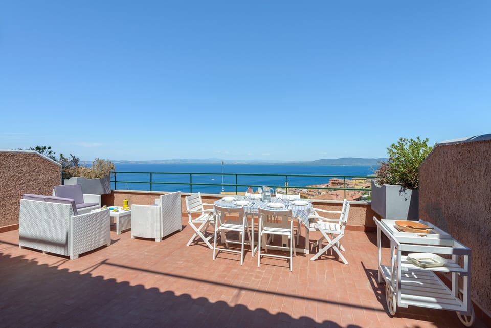 the terrace