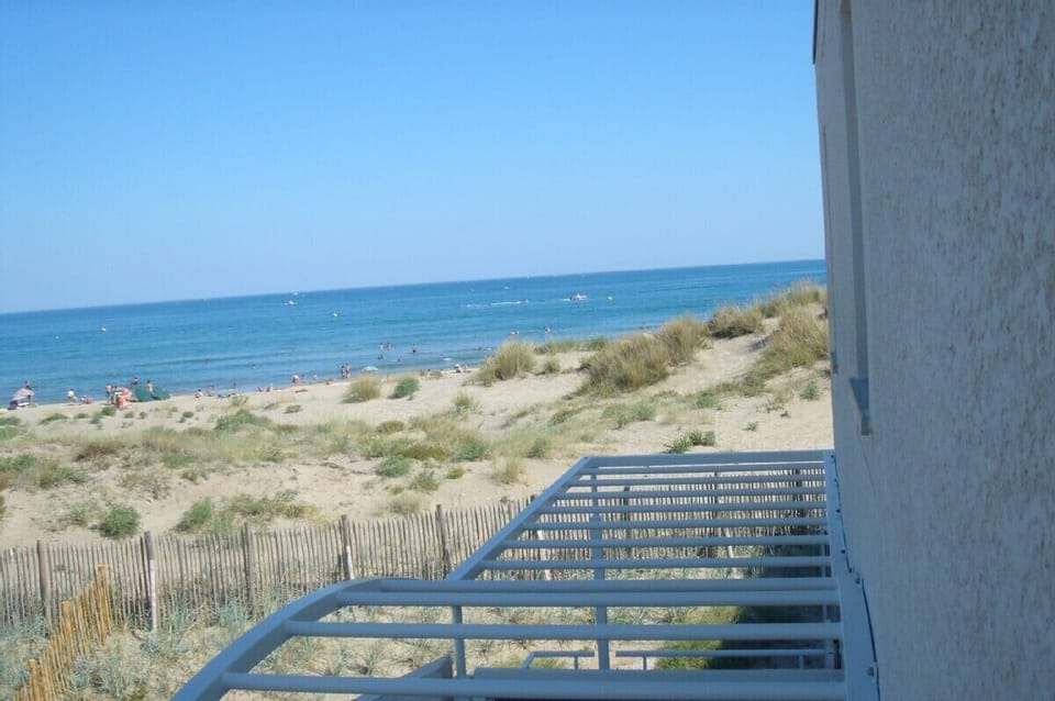 View of Beach from Bedroom 1
