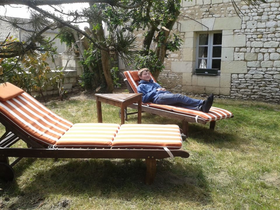 your deck chairs, next to Chestnuts Cottage