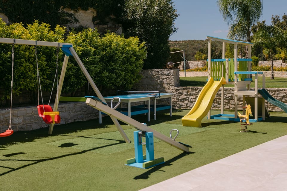 Family fun awaits with a children’s playground designed for joyful play.